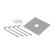 BUCKLED Schraubenset, aluminium