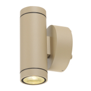 GUNNSY WALL UP/DOWN Wandleuch- te, sandy beige, 2x6W LED, 3000K
