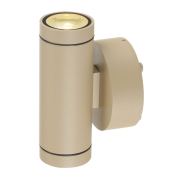 GUNNSY WALL UP/DOWN Wandleuch- te, sandy beige, 2x6W LED, 3000K
