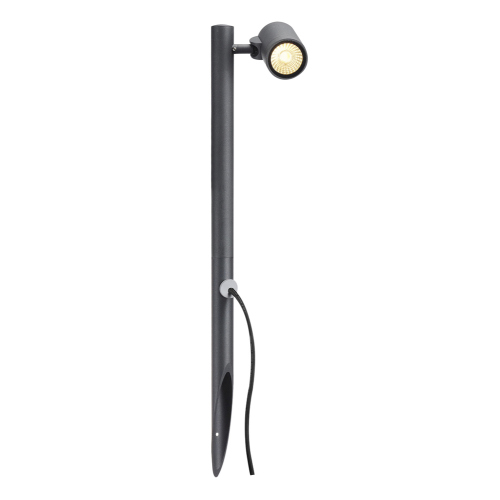 SLV GUNNSY Leuchtenkopf, single spot, sandy anthracite, 8W LED, 3000K
