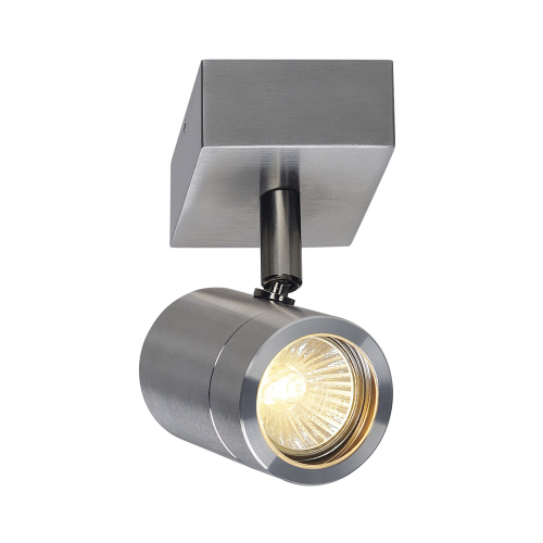 SLV SST 304 GU10 SINGLE SPOT Wand- leuchte, Edelstahl 304, GU10, max. 35W