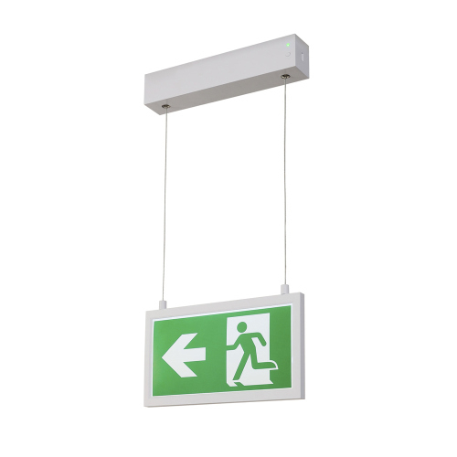 SLV P-LIGHT Emergency Series Exit sign SMALL pendant white