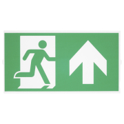 P-LIGHT Emergency Series Stair Signs for Exit Wall, Ceiling, Pendant, big, green