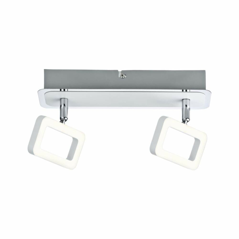 Paulmann Spotlight Frame    3000K 2x320lm 230V 2x4,5W  Weiß matt Chrom