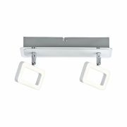 Spotlight Frame    3000K 2x320lm 230V 2x4,5W  Weiß matt Chrom