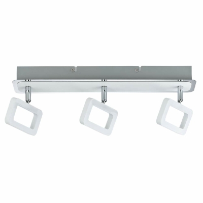 Paulmann Strahler Frame LED 3-flammig Weiß/Chrom