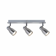Strahler Meli 3-flammig Nickel satiniert