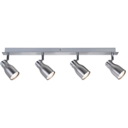 Strahler Meli 4-flammig Nickel satiniert
