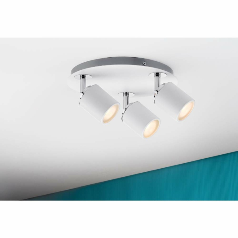 Paulmann Strahler Tube 3-flammig Weiß/Chrom
