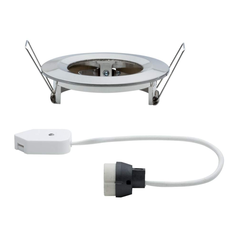 Paulmann Einbauleuchte Nova rund Eisen 1er-Set
