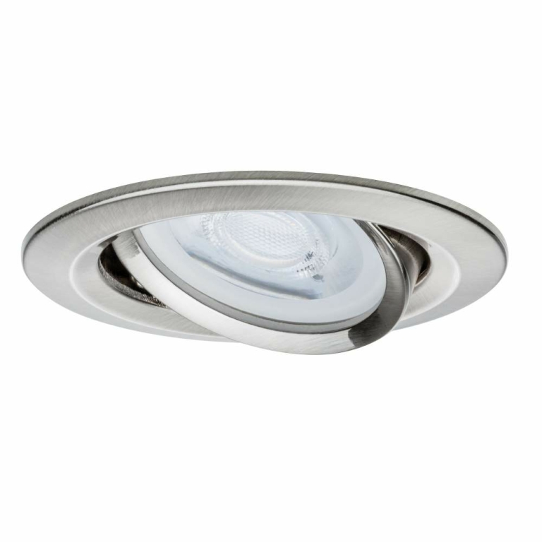 Paulmann Einbauleuchte Nova rund Eisen 1er-Set