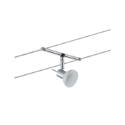 Seilsystem Sheela Einzelspot GU5,3 max. 10W 12V Chrom matt/Opal