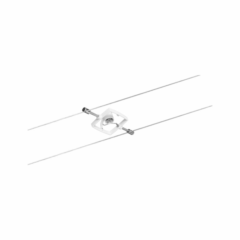 Paulmann Seilsystem Mac II Basisset GU5,3 max. 5x10W 230/12V Weiß