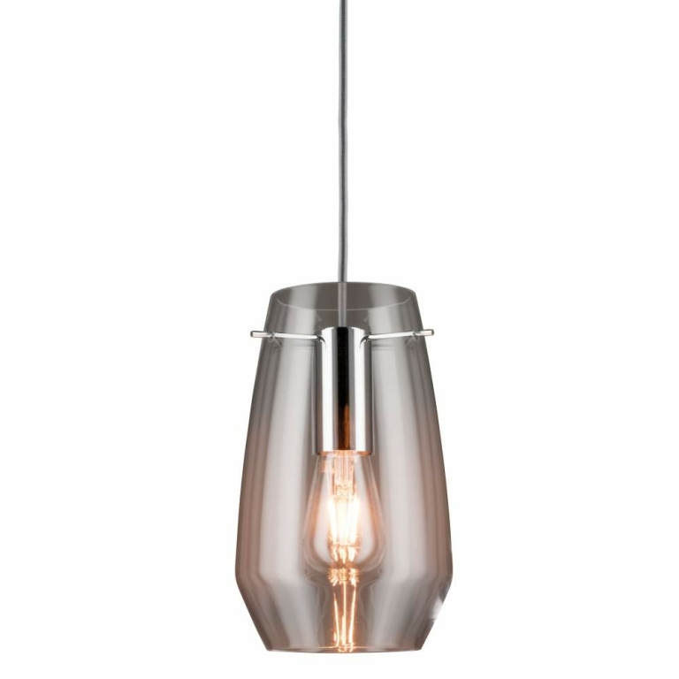 Paulmann URail 2Easy Lampenschirm Vento Klarglas Transparent