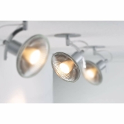 QPAR111 LED Reflektor GU10 4W 350lm 2700K alu