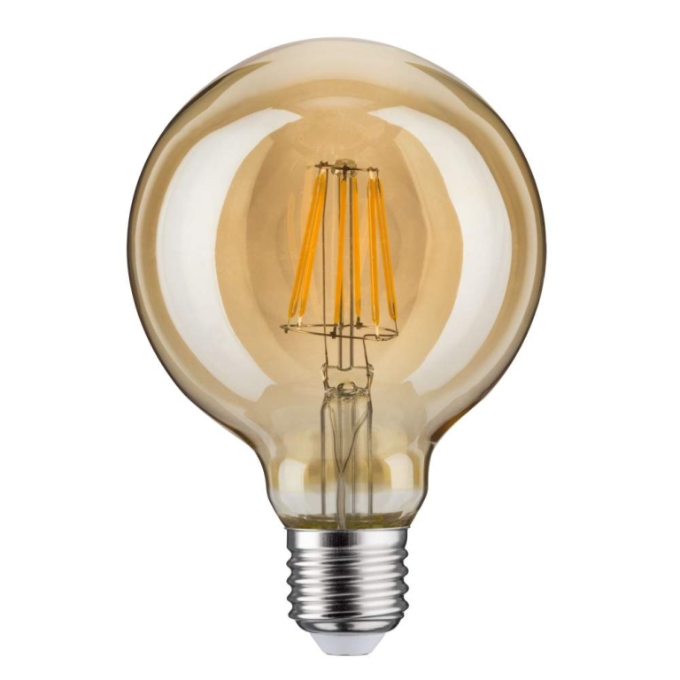 Paulmann LED Vintage-Globe 95 6W E27 Gold Goldlicht