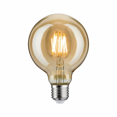 Paulmann LED Vintage-Globe 95 6W E27 Gold Goldlicht