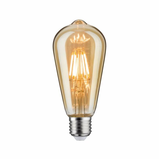 Paulmann LED Vintage-Kolben ST64 6W E27 Gold Goldlicht