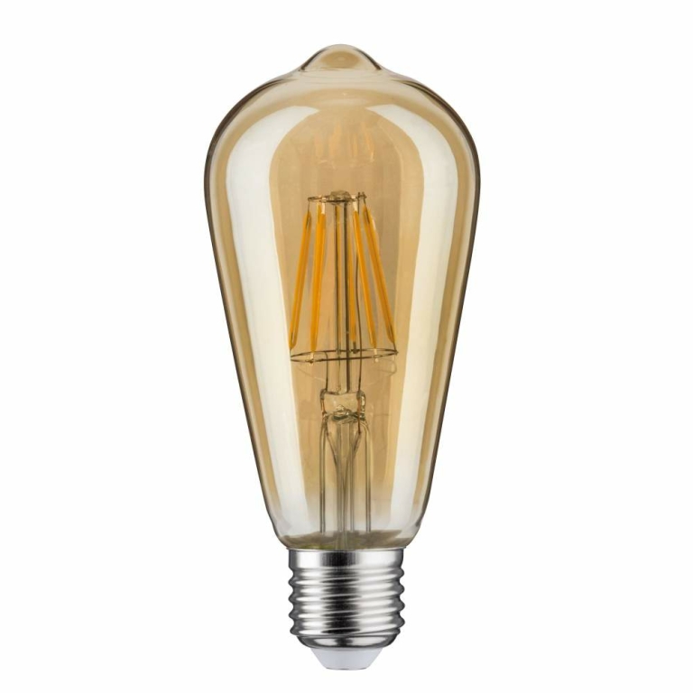 Paulmann LED Vintage-Kolben ST64 6W E27 Gold Goldlicht