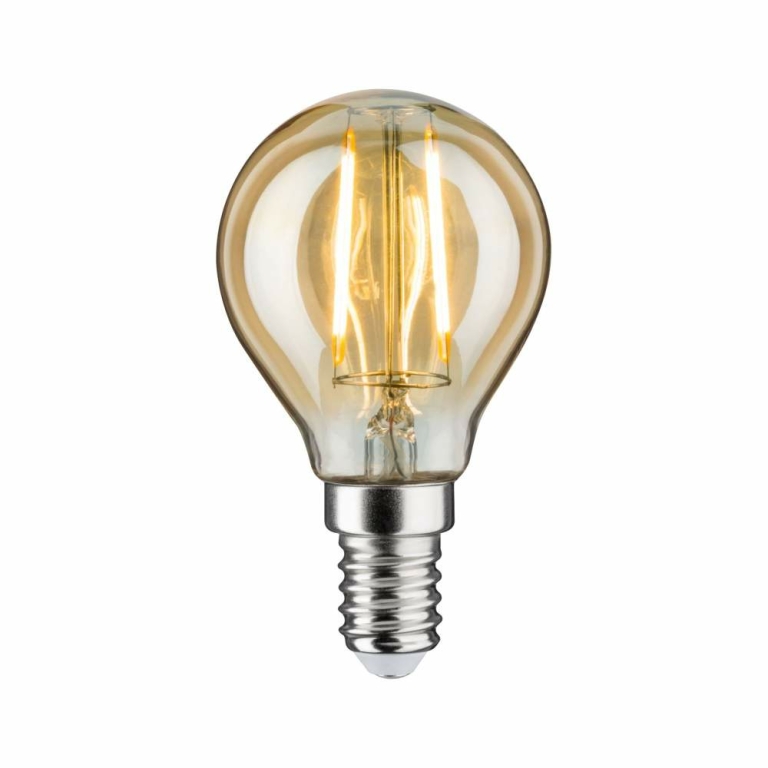 Paulmann LED Vintage-Tropfen 2W E14 Gold Goldlicht