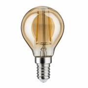 LED Vintage-Tropfen 2W E14 Gold Goldlicht