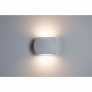 Wandleuchte Bocca Up and Down Wandlampe LED IP44 2x3W Weiß