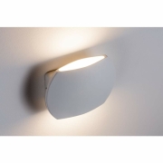 Wandleuchte Bocca Up and Down Wandlampe LED IP44 2x3W Weiß