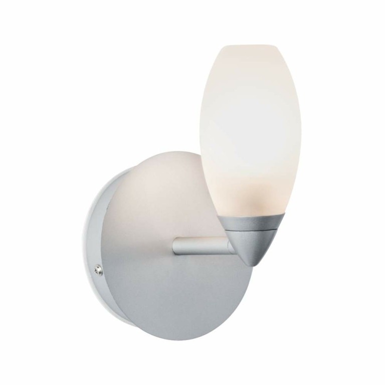 Paulmann 70838 Wandleuchte Carina IP44 1-flammig Chrom matt | Lampen1a