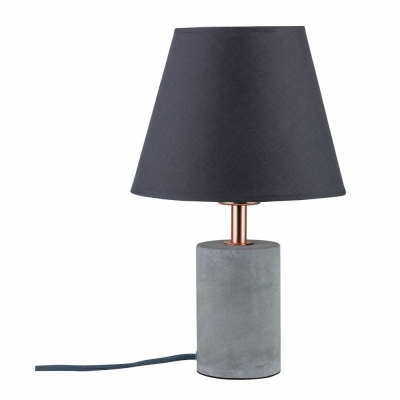 Paulmann 79633 Neordic max. Stoff/Metall/Holz Stehleuchte E27 | Grau/Holz Rurik Lampen1a 20W