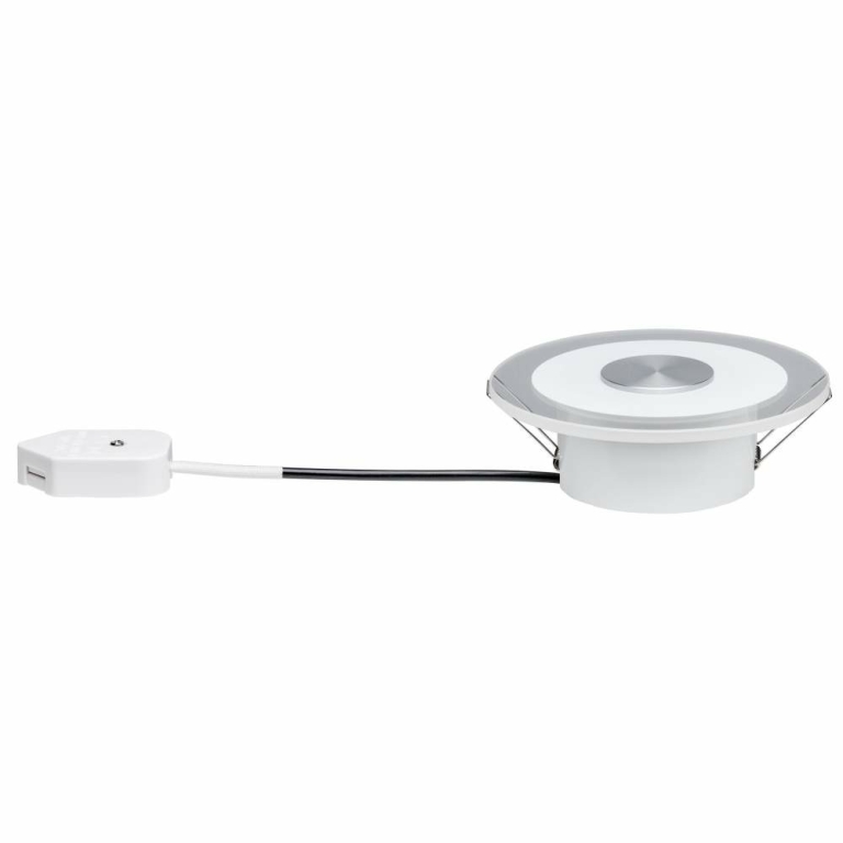 Paulmann Einbauleuchte LED Whirl rund 5,5W Alu Satin