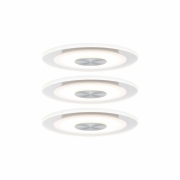 Einbauleuchte LED Whirl rund 5,5W Alu Satin