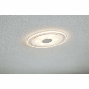 Einbauleuchte LED Whirl rund 5,5W Alu Satin