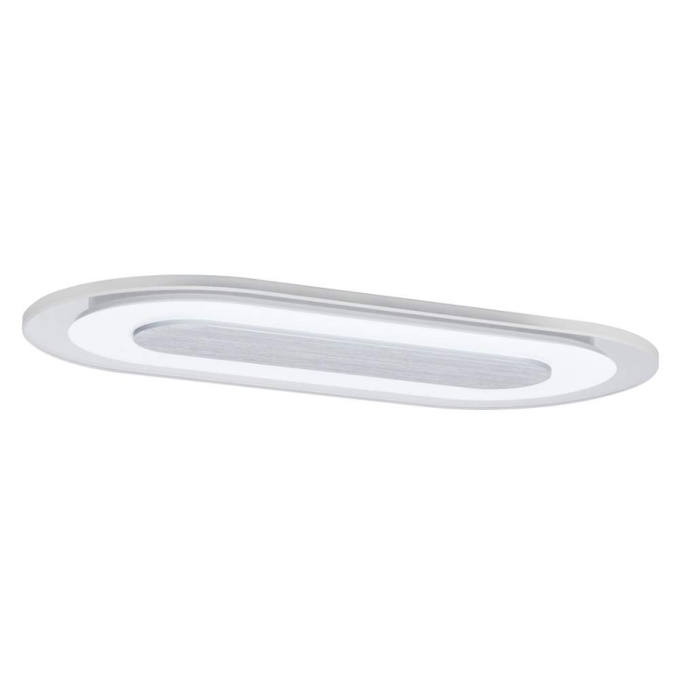 Paulmann Einbauleuchte LED Whirl oval 8W Alu Satin