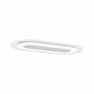 Paulmann Einbauleuchte LED Whirl oval 8W Alu Satin