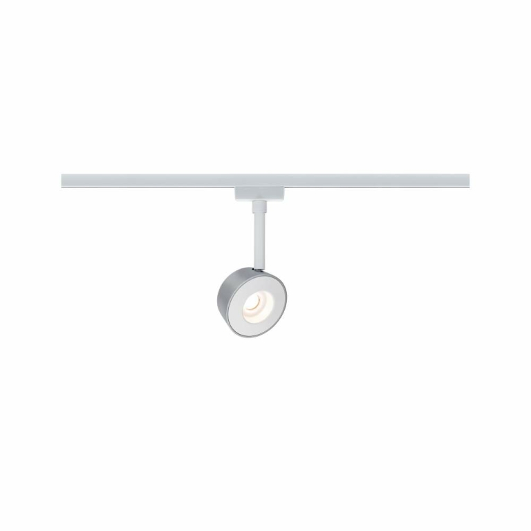 Paulmann URail LED Spot Pellet 4W 240lm 2700K dimmbar weiß chrom (LED fest verbaut)