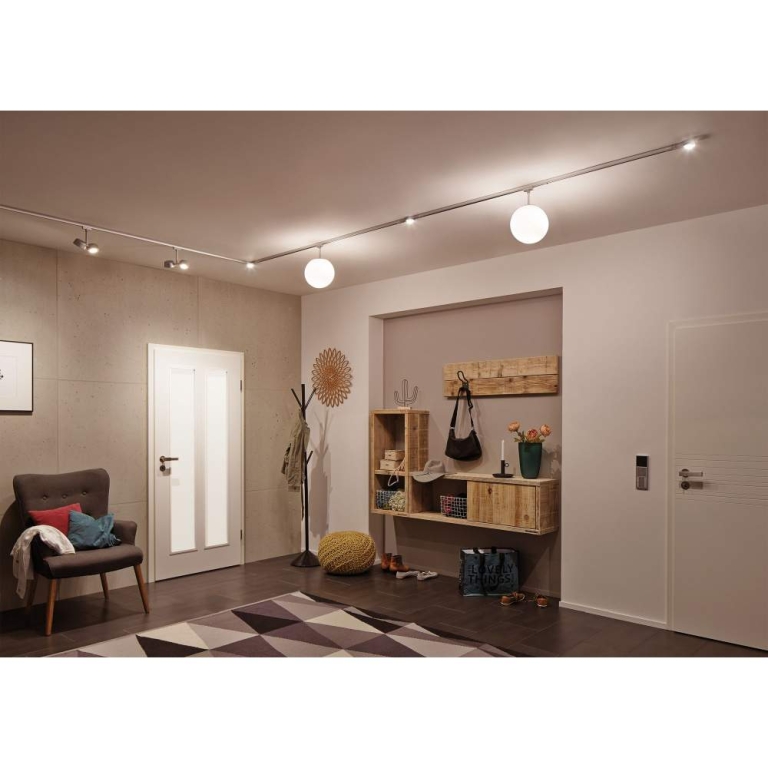 Paulmann URail LED L-Verbinder 5,8W Chrom matt