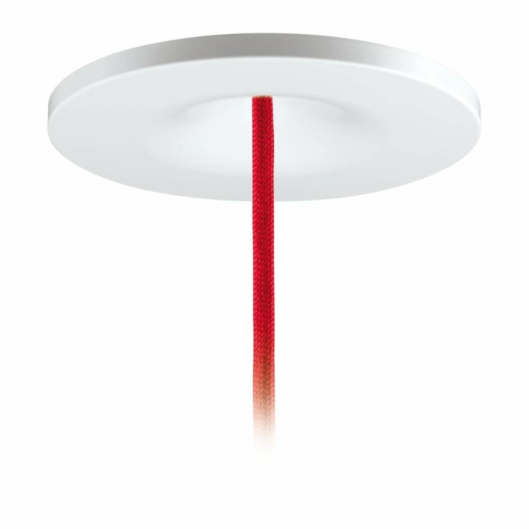 Adapter für Pendelleuchten für Einbaudurchmesser 68mm Weiß matt