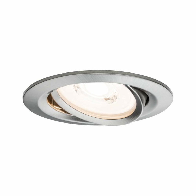 Paulmann Einbauleuchte LED Reflector Coin 6,8W Eisen