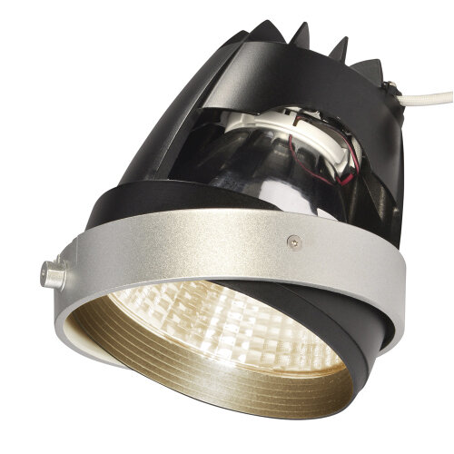 SLV COB LED MODUL, für AIXLIGHT PRO Einbaurahmen, silbergrau, 12°, CRI90+, 3200K