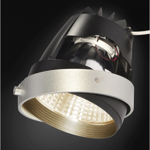 SLV COB LED MODUL, für AIXLIGHT PRO Einbaurahmen, silbergrau, 30°, CRI90+, 3200K