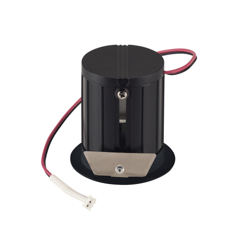 SLV ILU, Spot, LED 50mm, 3000K, schwarz, 350mA, 1,2W