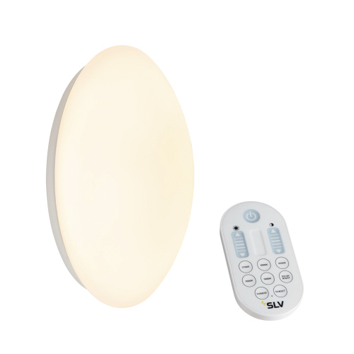 SLV LIPSY 36 M KELVIN CONTROL, Wand- und Deckenleuchte, LED, 2700-6500K, weiß, Master