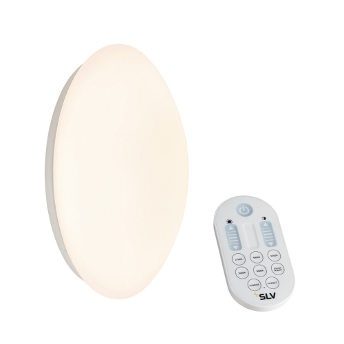SLV LIPSY 36 M KELVIN CONTROL, Wand- und Deckenleuchte, LED, 2700-6500K, weiß, Master