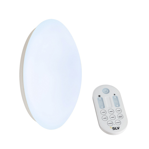 SLV LIPSY 36 M KELVIN CONTROL, Wand- und Deckenleuchte, LED, 2700-6500K, weiß, Master
