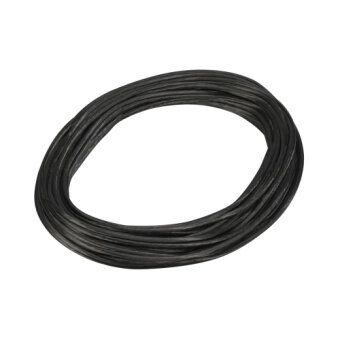 NIEDERVOLT-SEIL,  schwarz,  6mm²,  20m,  für TENSEO Niedervolt-Seilsystem