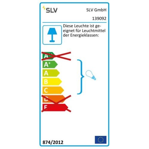 SLV Cosmic Lampenhalter für Tenseo Niedervolt-Seilsystem QR-C51 chrom