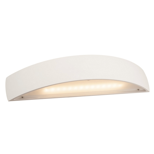 SLV PLASTRA, Wandleuchte, LED, 3000K, gewölbt, up/down, weißer Gips, dimmbar