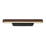 VINCELLI 2, Wandleuchte, LED, 2700K, Bambus dunkel