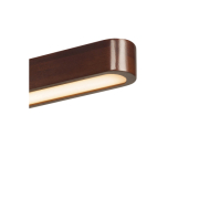 VINCELLI 2, Wandleuchte, LED, 2700K, Bambus dunkel