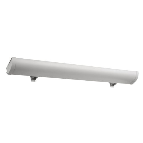 VANO WING, Outdoor Strahler, LED, 3000K, silbergrau, B/H/T 119,5/6,5/20,5 cm